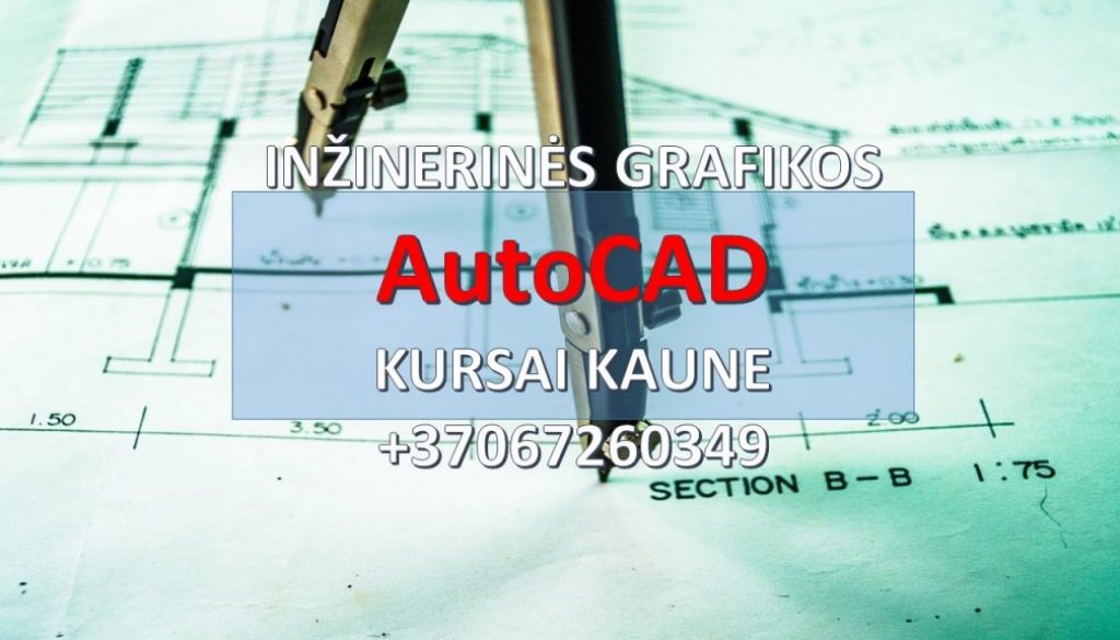 AutoCAD kursai Kaune grupėse