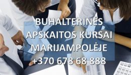 Buhalteriniai apskaitos kursai Marijamplėje grupėse