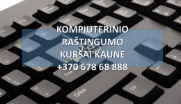 Kompiuteriniai kursai Kaune grupėse