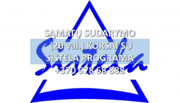 Sąmatos sudarymo 20 val kursai su SISTELA programa