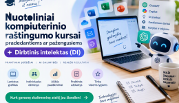 Kompiuterinio raštingumo kursai nuotoliniu būdu